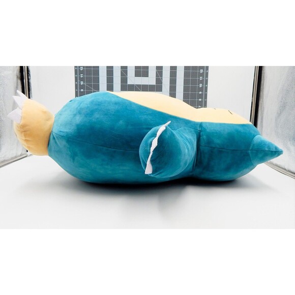 Pokémon Snorlax 22 In Plush Stuffed Toy Game Freak 2022 Blue Nintendo Creature - Picture 9 of 11